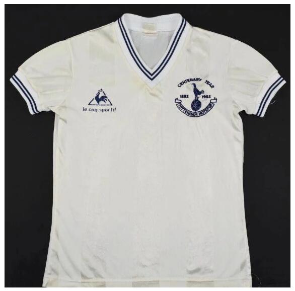 1981-82 Tottenham Hotspur Retro Home Kit Soccer Jersey